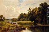 On The Banks Of The Thames by Henry Hillier Parker